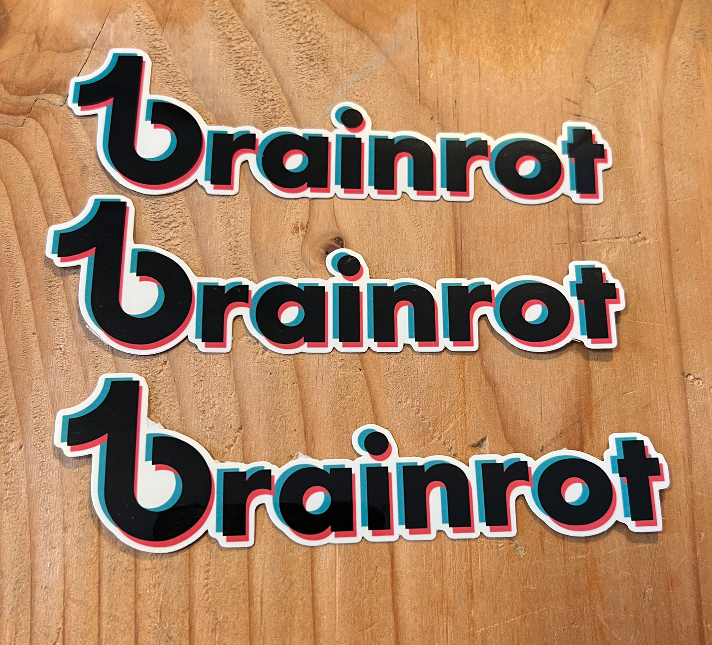 Brainrot Stickers - 3 Pack