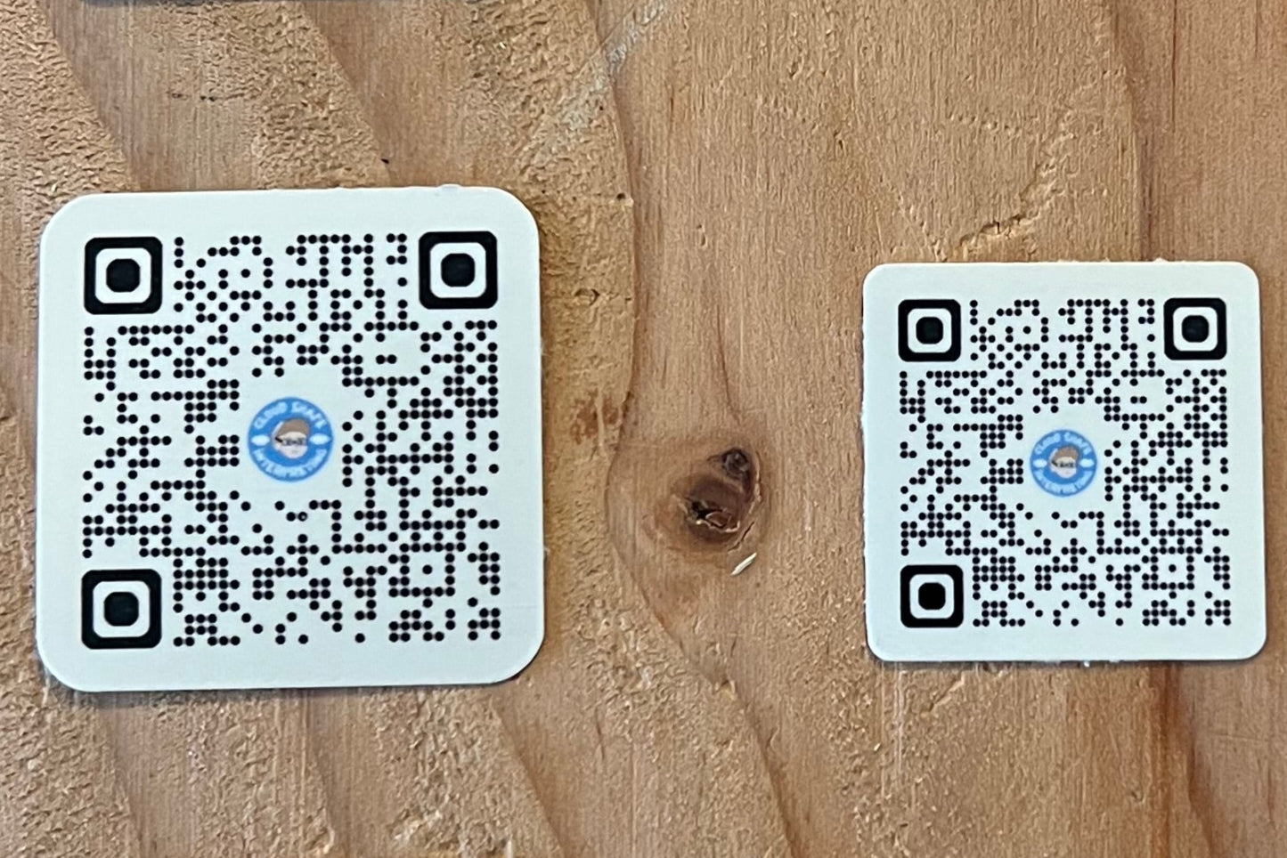 Rick Roll QR Code Stickers – 6-Pack